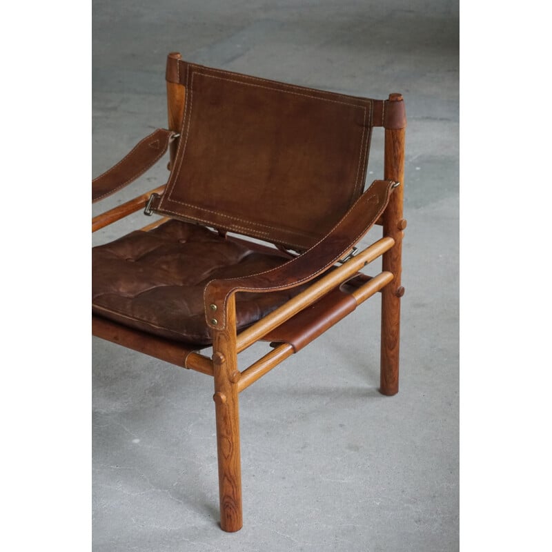 Paire de fauteuils vintage Sirocco Safari d'Arne Norell AB, Suède 1960