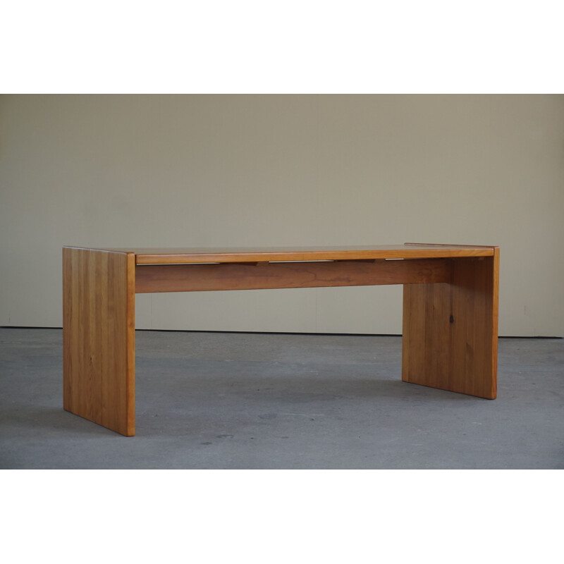 Scandinavian vintage pine freestanding desk by Oregon, 1960s