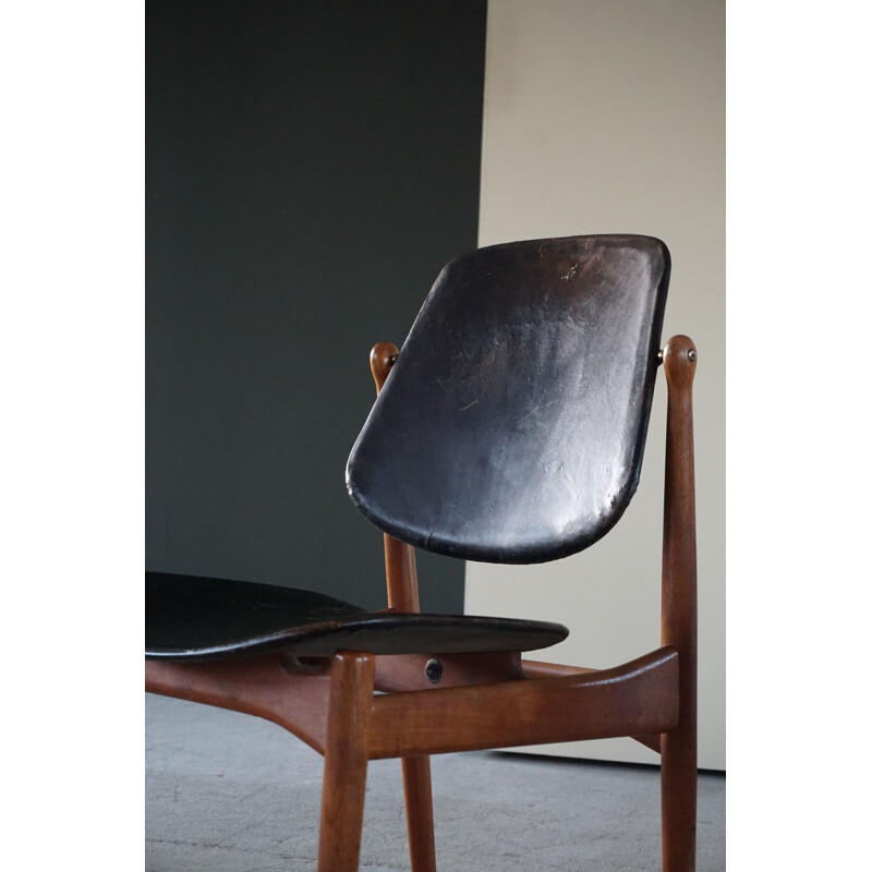 Ensemble de 5 chaises vintage modernes par Arne Vodder pour France & Søn, 1960