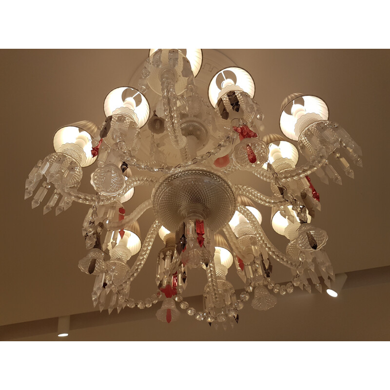 Vintage chandelier model Zenith Flou by Philippe Starck