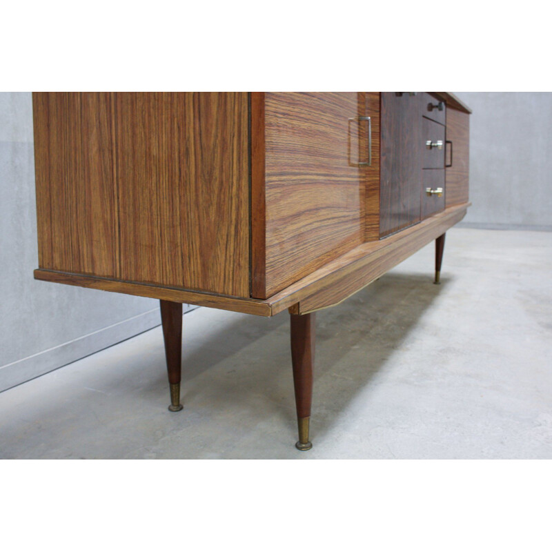 Vintage formica sideboard, UK 1950s