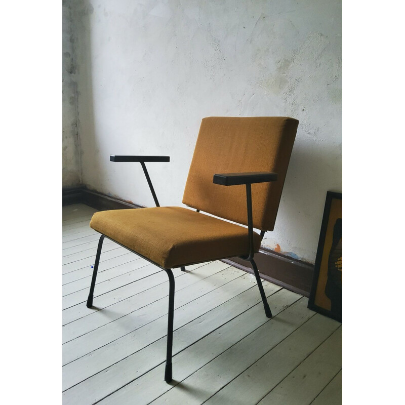 Poltrona vintage di Wim Rietveld per Gispen, 1950