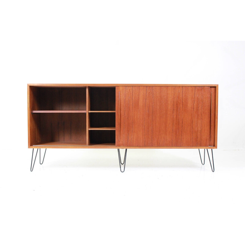  Sliding doors sideboard in teak - 1960s