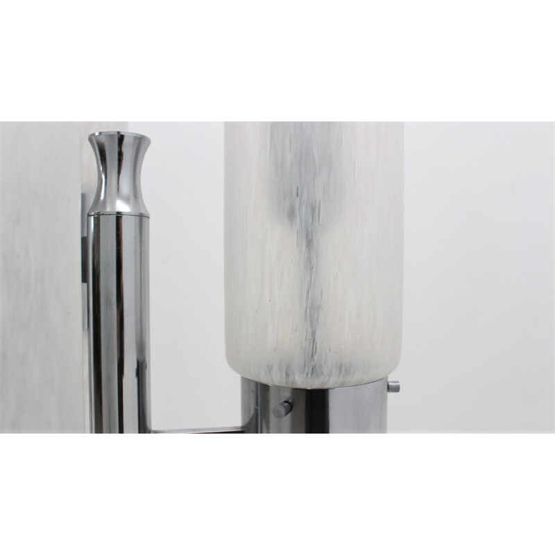 Aldo Nason design Murano glass vintage floor lamp by Mazzega, 1960s