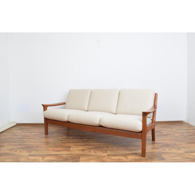 Mid-century teak sofa by Juul Kristensen, Denmark 1960s