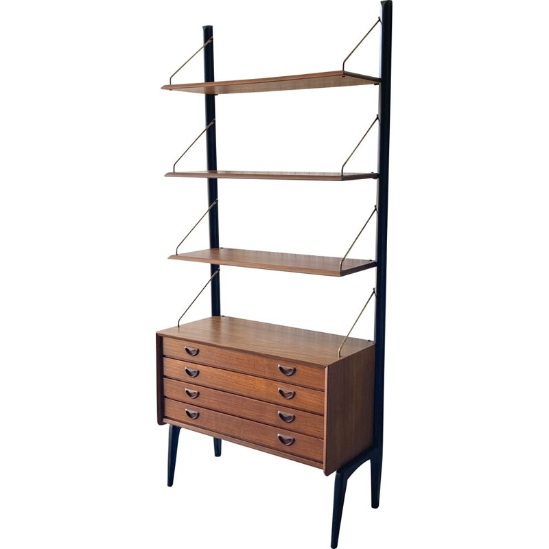 Vintage products storage unit by Louis van Teeffelen for WéBé, 1950s