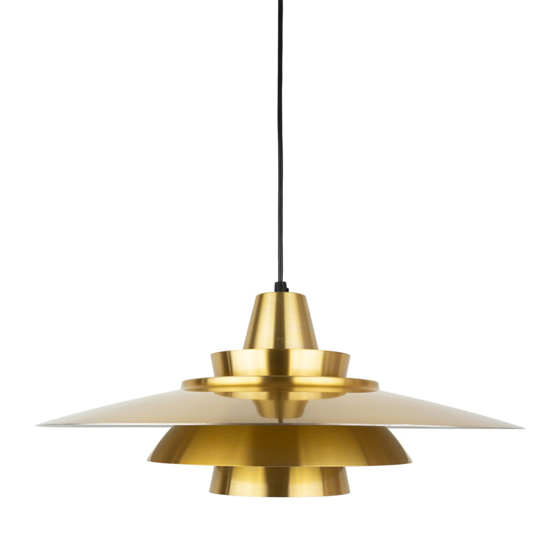 Vintage Superlight pendant lamp by David Mogensen, Denmark 1970