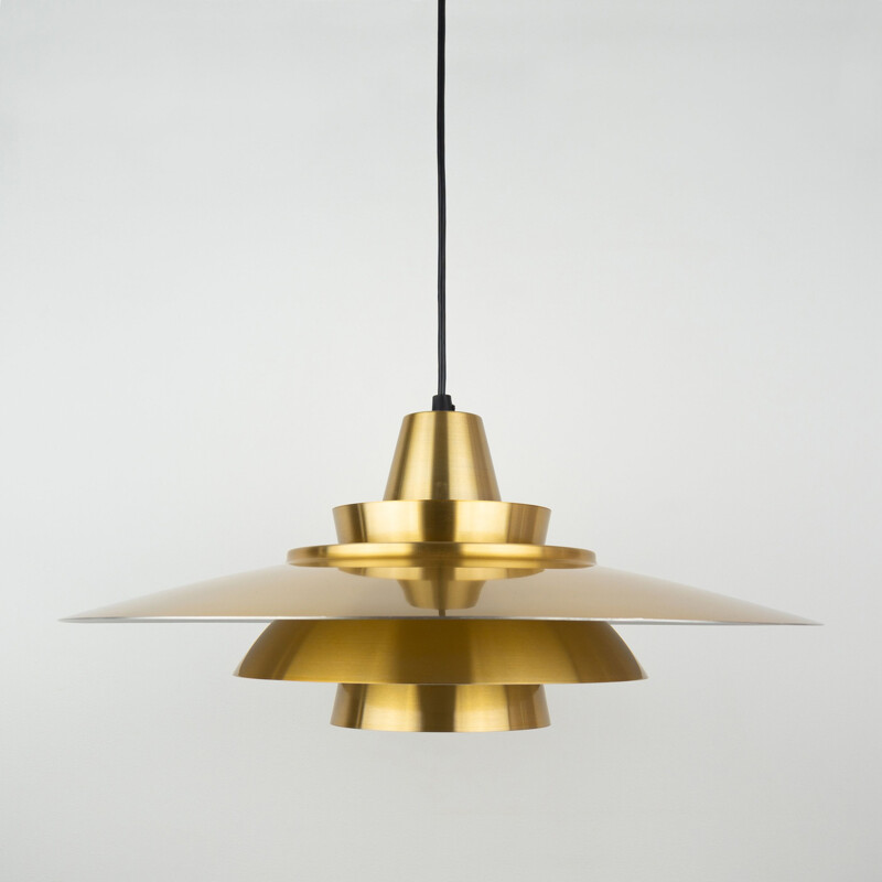 Vintage Superlight pendant lamp by David Mogensen, Denmark 1970