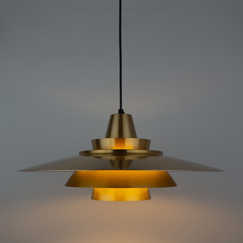 Vintage Superlight pendant lamp by David Mogensen, Denmark 1970