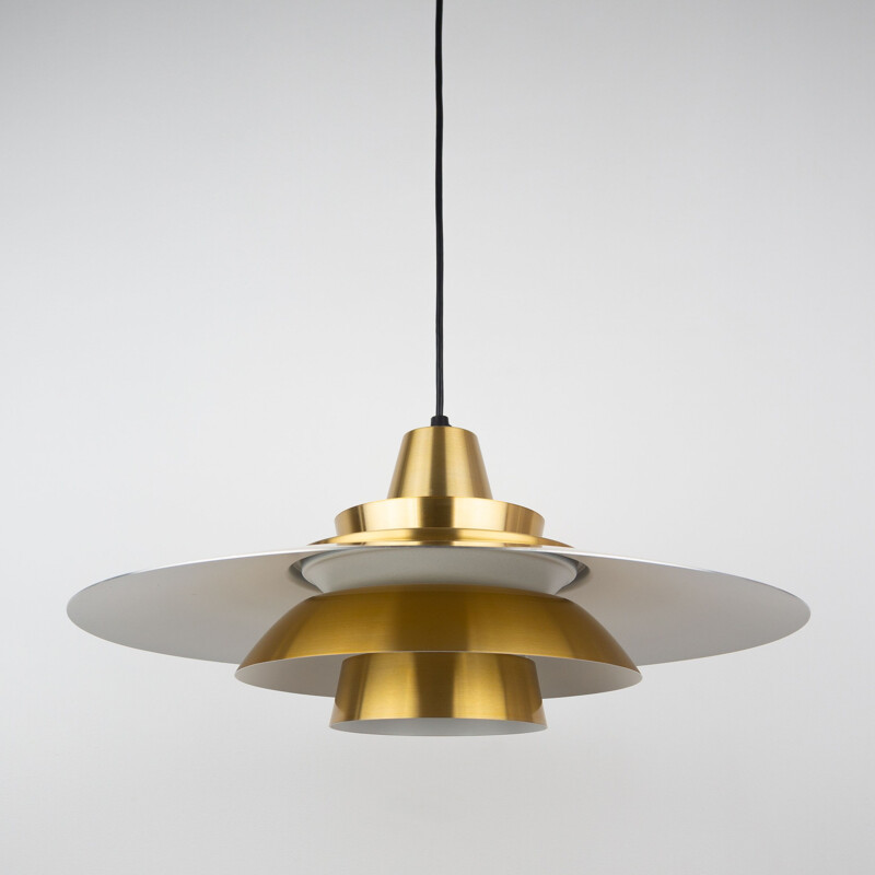 Vintage Superlight pendant lamp by David Mogensen, Denmark 1970