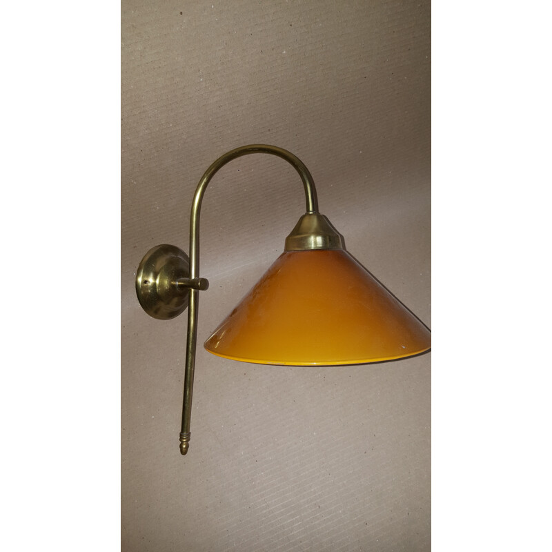 Wall lamp in brass - 1950s