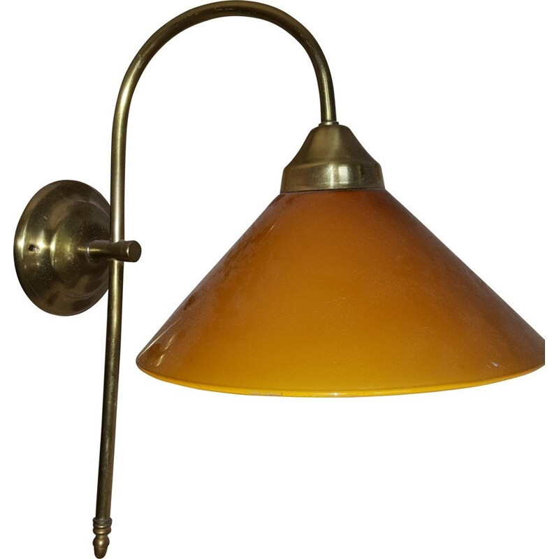 Wall lamp in brass - 1950s