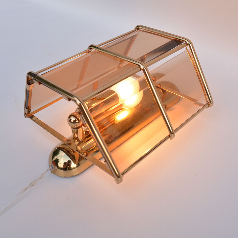 Vintage wall lamp by L. Colani for JSB Leuchten, Germany 1980s