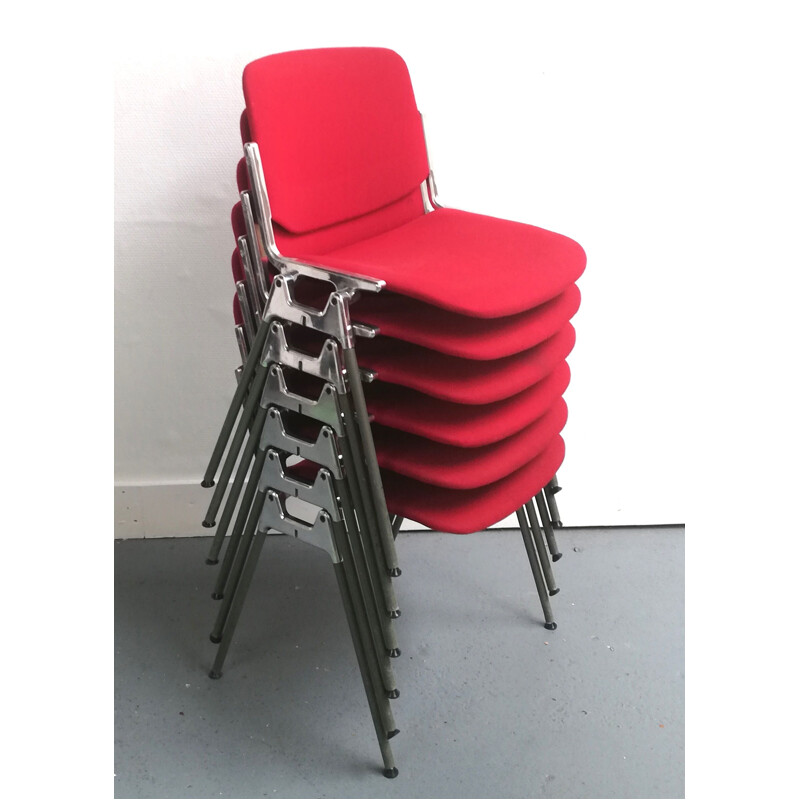 Vintage DSC 106 chair by Piretti for Castelli