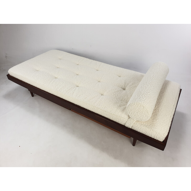 Mid century teak daybed, Netherlands 1960s