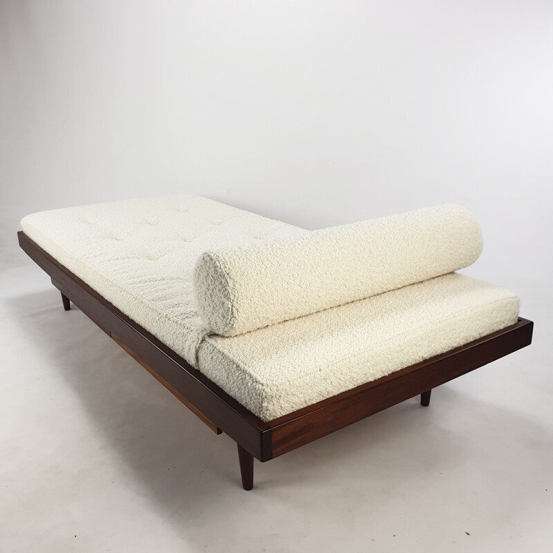 Mid century teak daybed, Netherlands 1960s