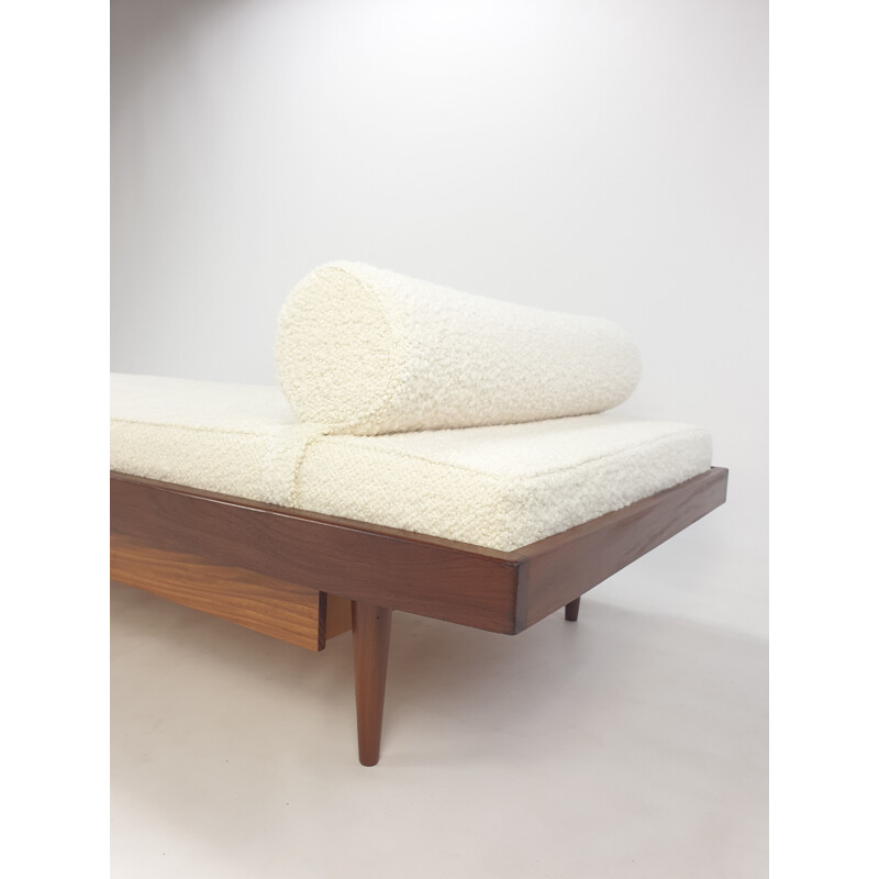 Mid century teak daybed, Netherlands 1960s