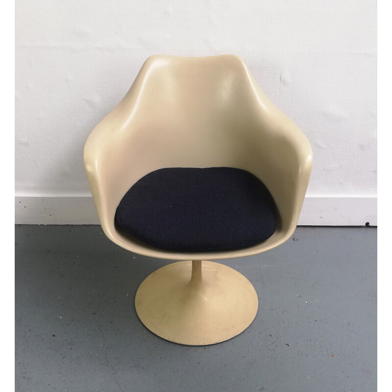 Vintage Tulip armchair by Eero Saarinen for Knoll, 1950s