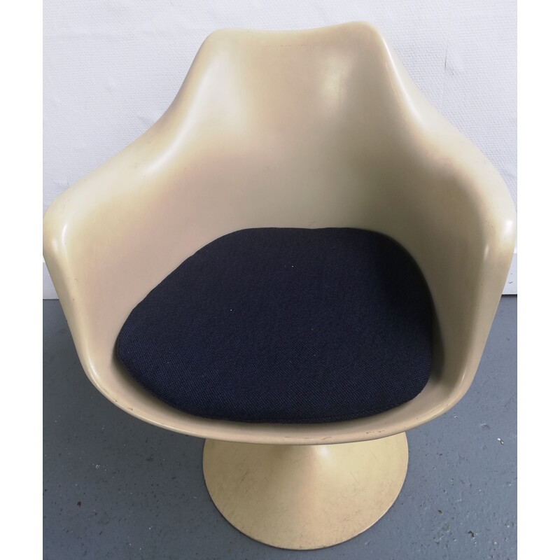 Vintage Tulip armchair by Eero Saarinen for Knoll, 1950s