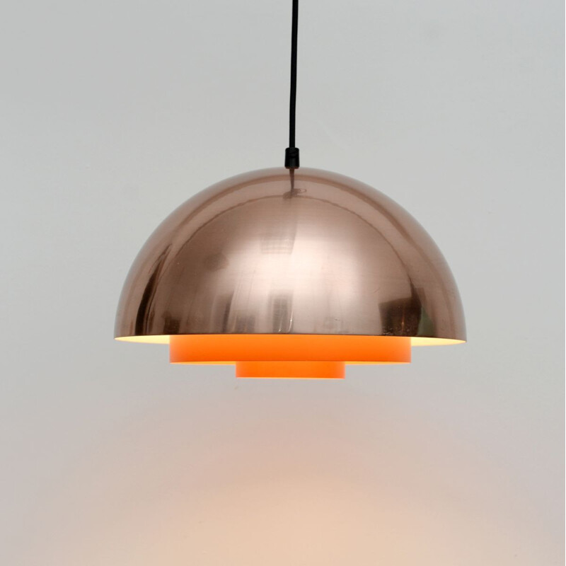 Vintage Milieu pendant lamp by JO Hammerborg, Denmark 1970s