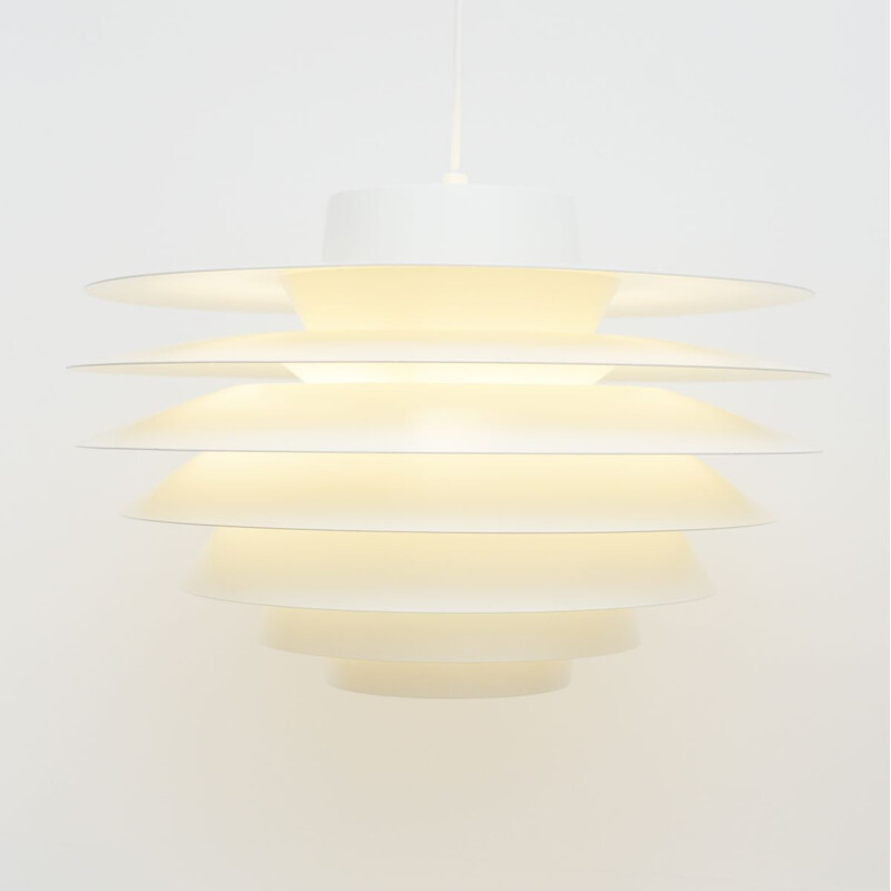 Vintage Verona pendant lamp by S. Middelboe for Nordisk Solar, Denmark 1980s