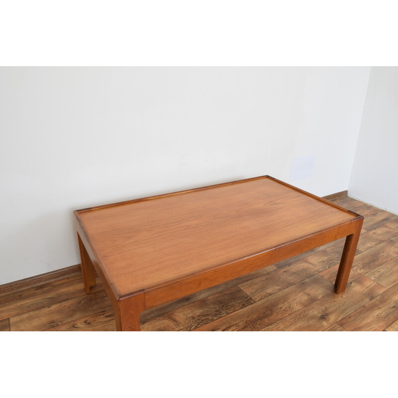 Mid century teak coffee table by Illum Wikkelsø, Denmark 1960s