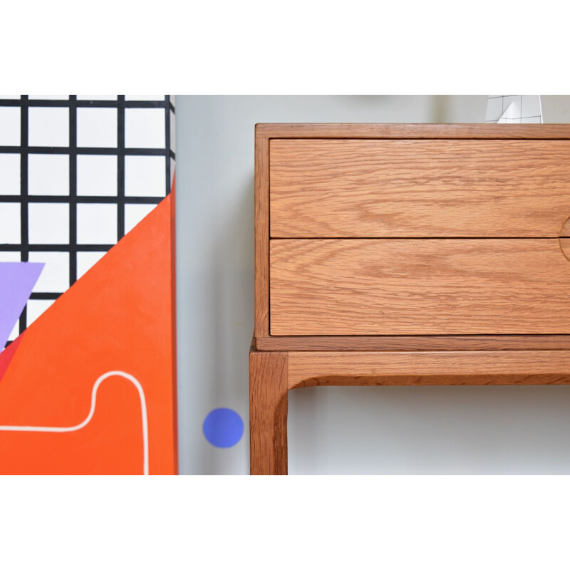 Mid-century oak sideboard by Kai Kristiansen for Aksel Kjersgaard, Denmark 1960s