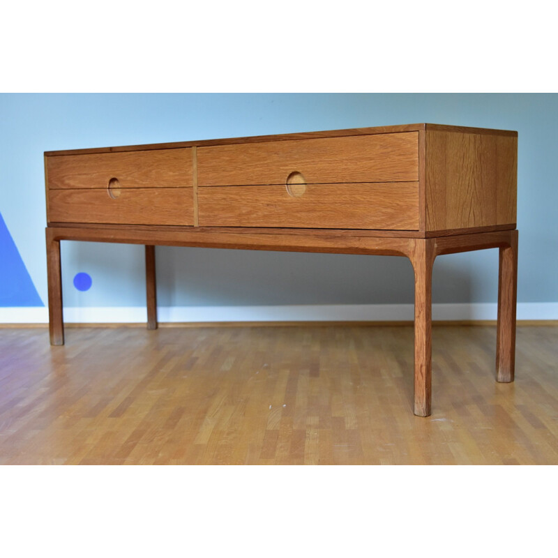 Mid-century oak sideboard by Kai Kristiansen for Aksel Kjersgaard, Denmark 1960s