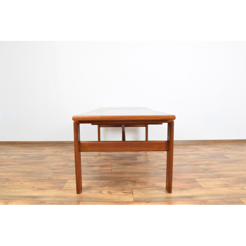 Mid-century teak coffee table, Denmark 1970s