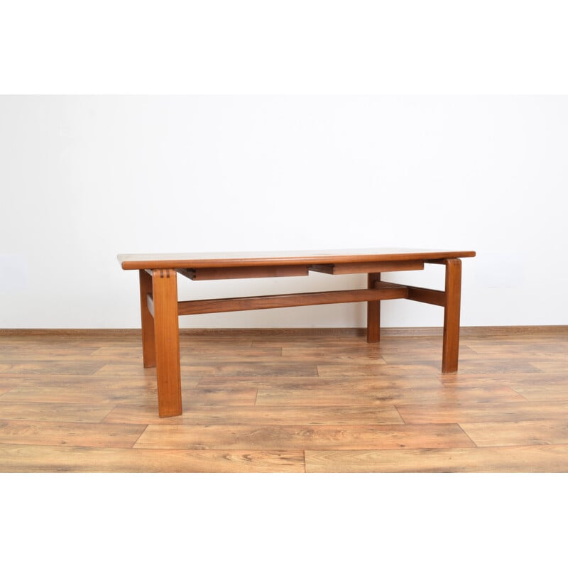 Mid-century teak coffee table, Denmark 1970s