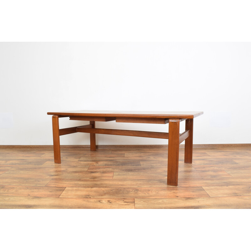 Mid-century teak coffee table, Denmark 1970s