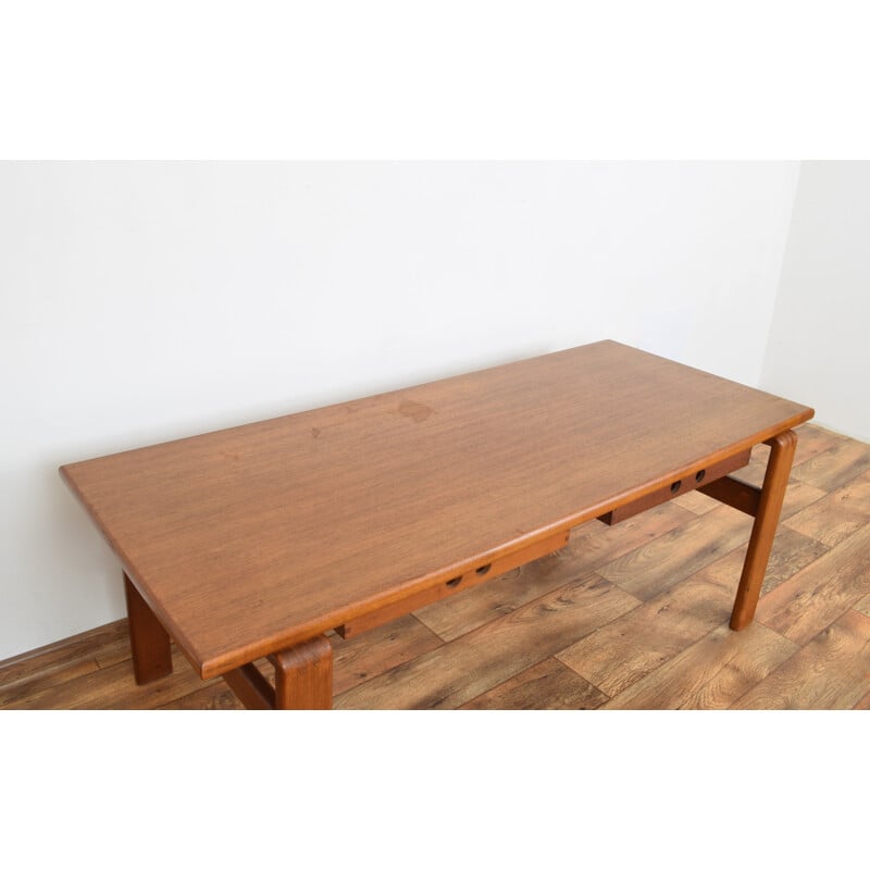 Mid-century teak coffee table, Denmark 1970s