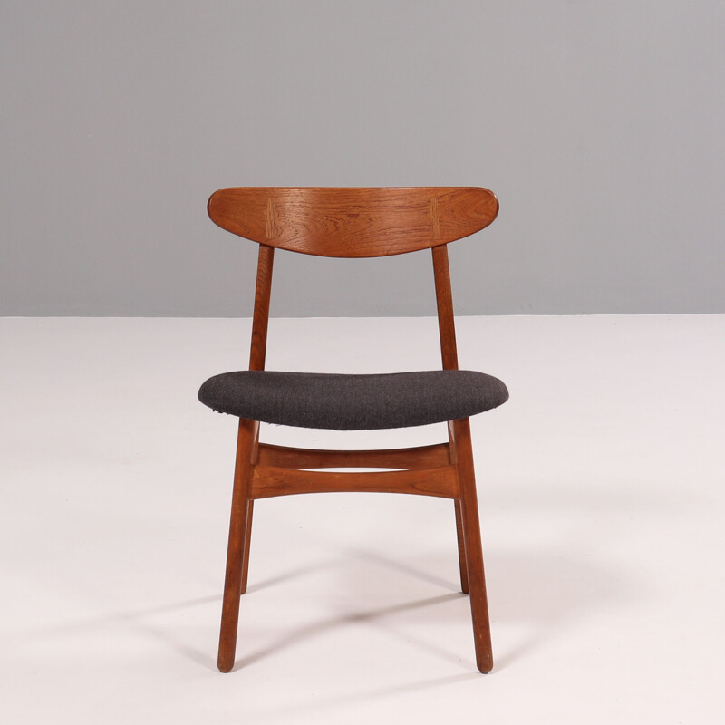 Mid-century CH30P chair by Hans J. Wegner for Carl Hansesn & Søn, 1954s