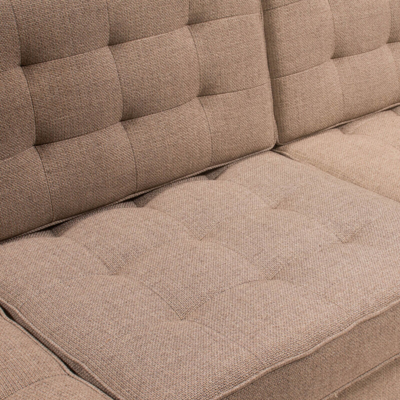 Vintage-Sofa in entspanntem Stoff von Florence Knoll für Knoll, 1954