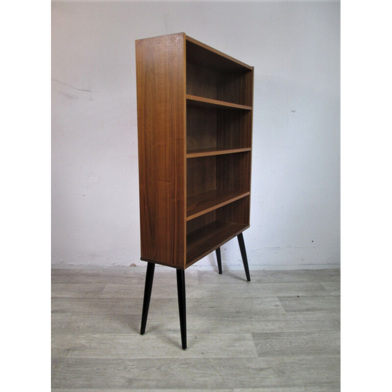 Vintage teak bookcase, 1970