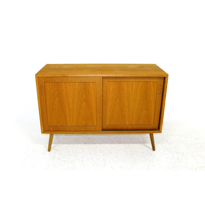 Vintage teak highboard, Denmark 1960