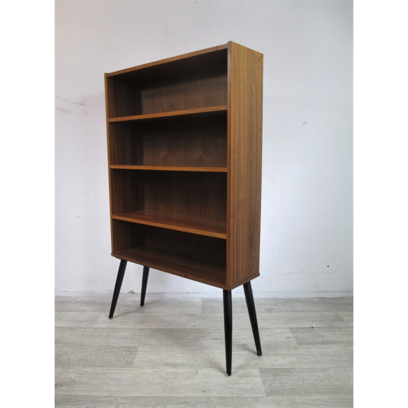 Vintage teak bookcase, 1970