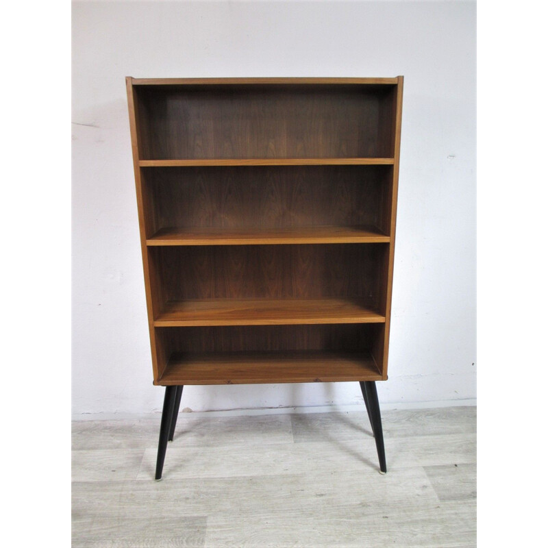 Vintage teak bookcase, 1970