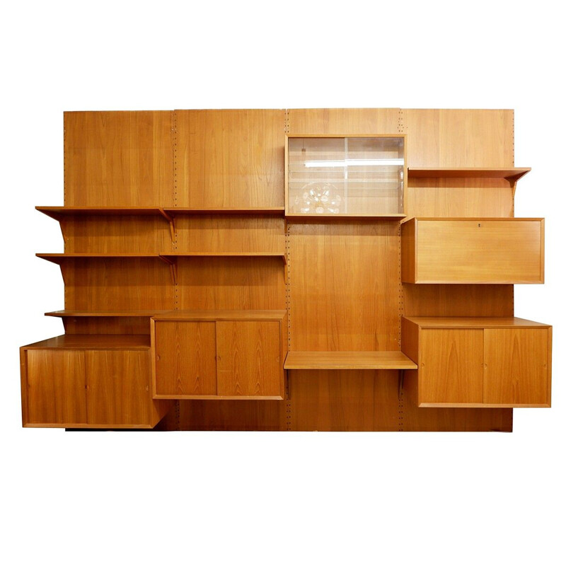 Mid century wall unit by Poul Cadovius for Cado, 1960s