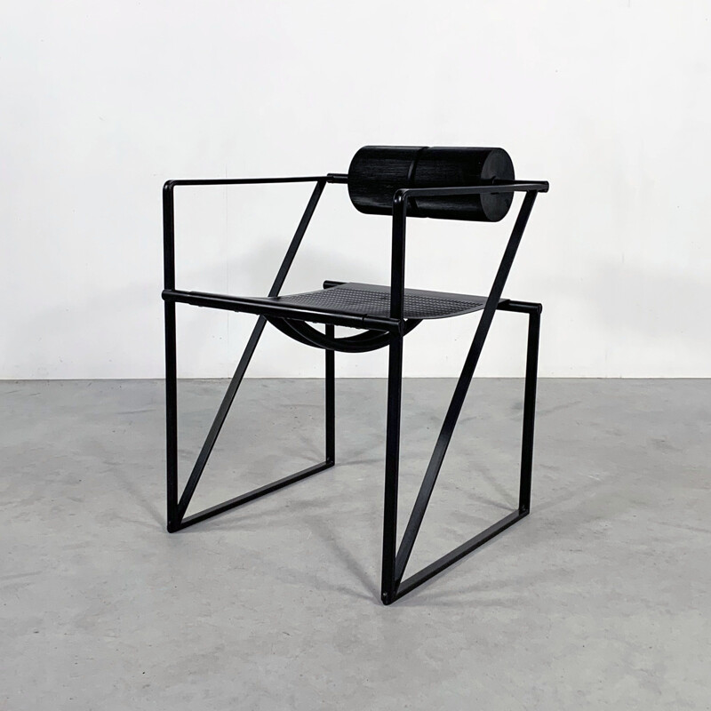 Mid century Seconda chair by Mario Botta for Alias, 1980s