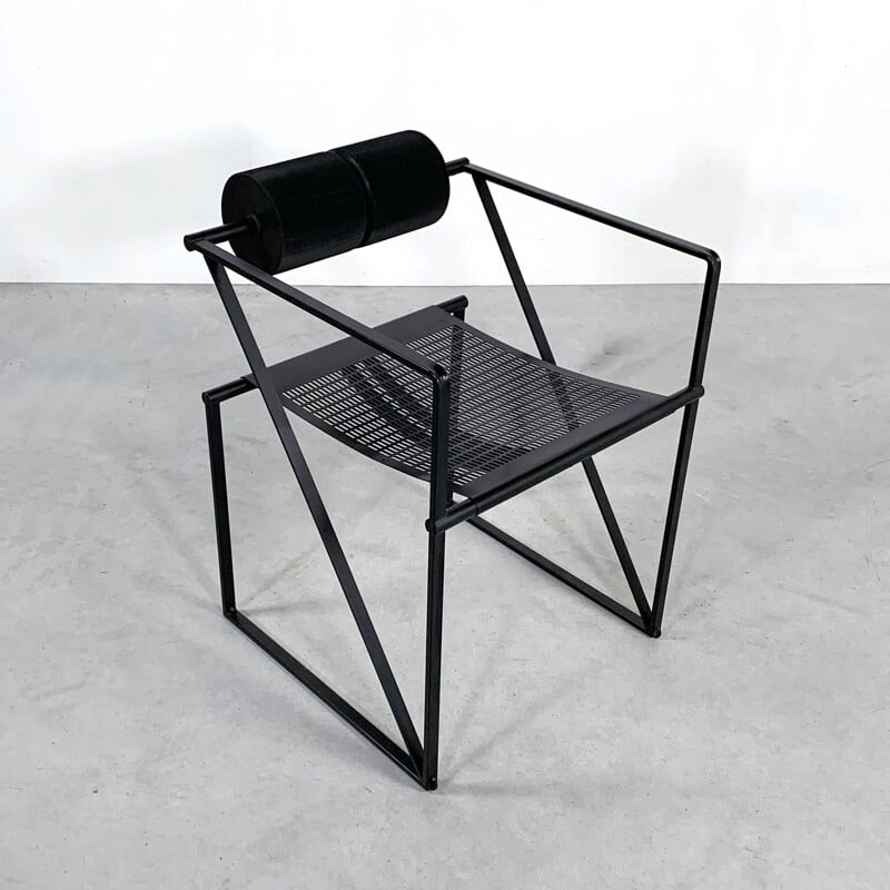 Mid century Seconda chair by Mario Botta for Alias, 1980s