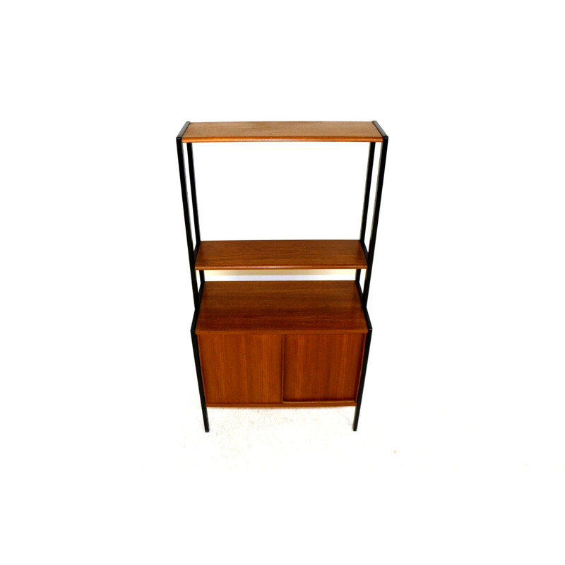 Vintage teak bookcase by Bertil Fridhagen for Bodafors, Sweden 1960