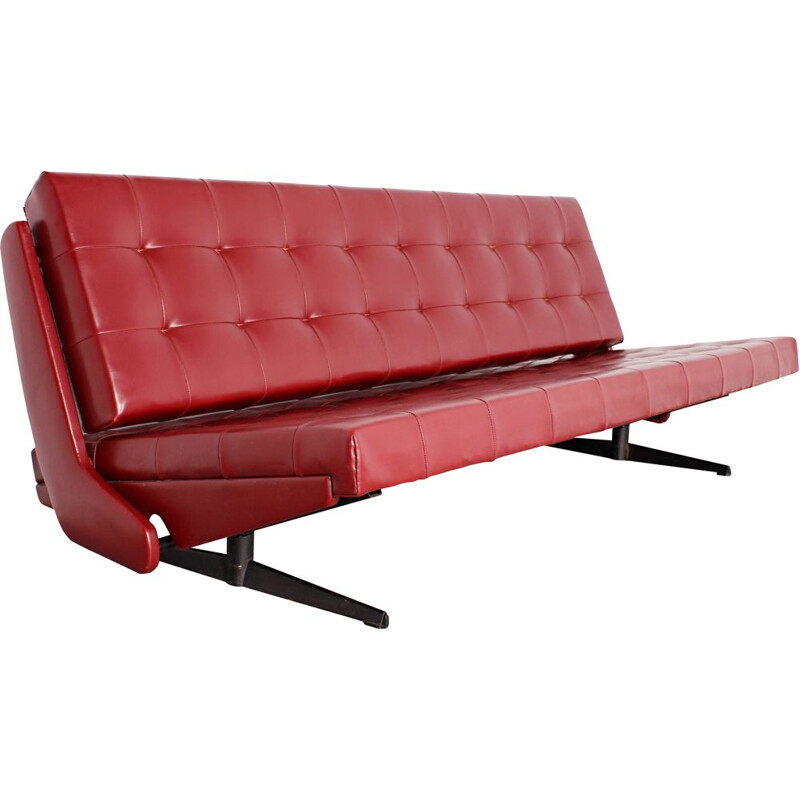 Mid century folfing sofa by Morávek a Munzar