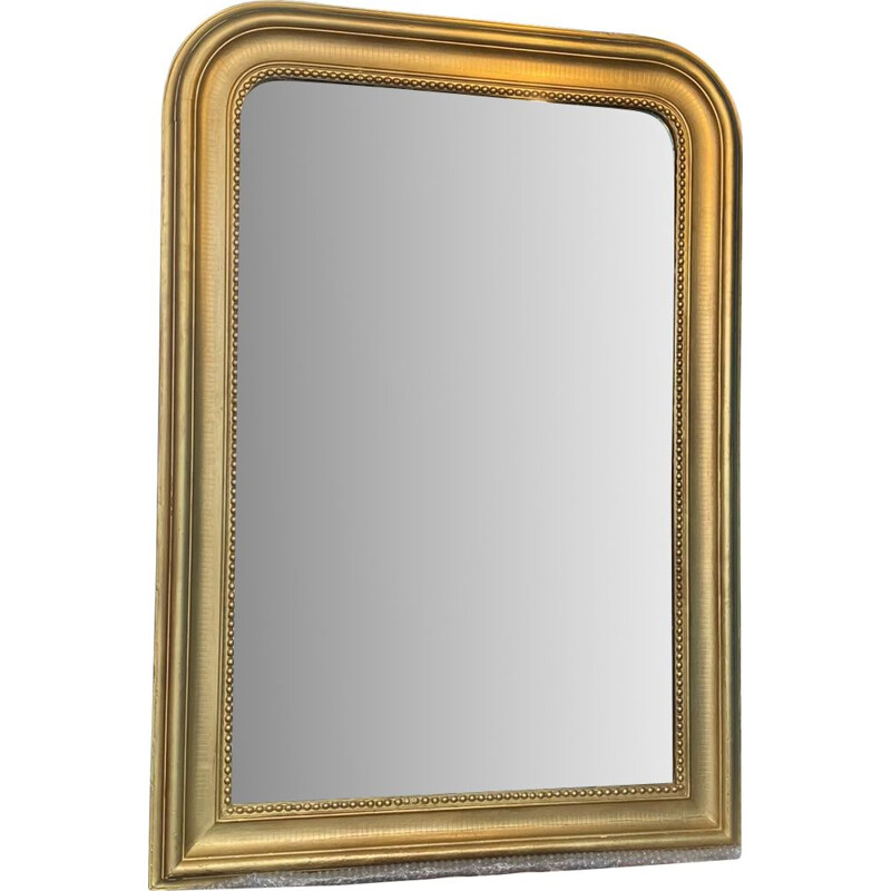 Vintage gilded mirror by Louis Philippe