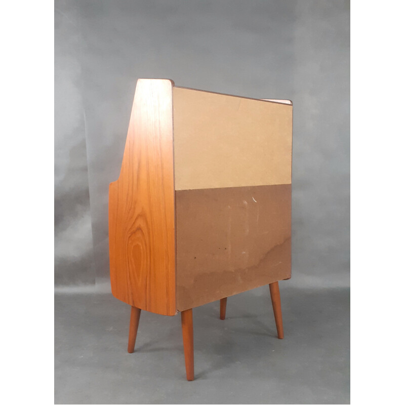 Norwegian vintage scandinavian teak desk, 1960s