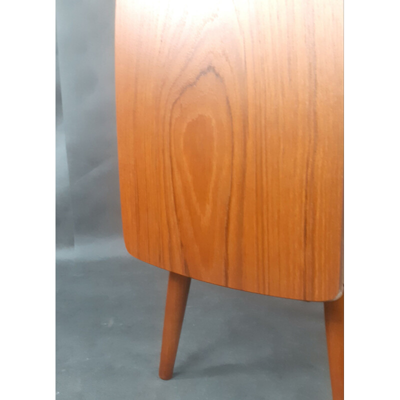 Norwegian vintage scandinavian teak desk, 1960s