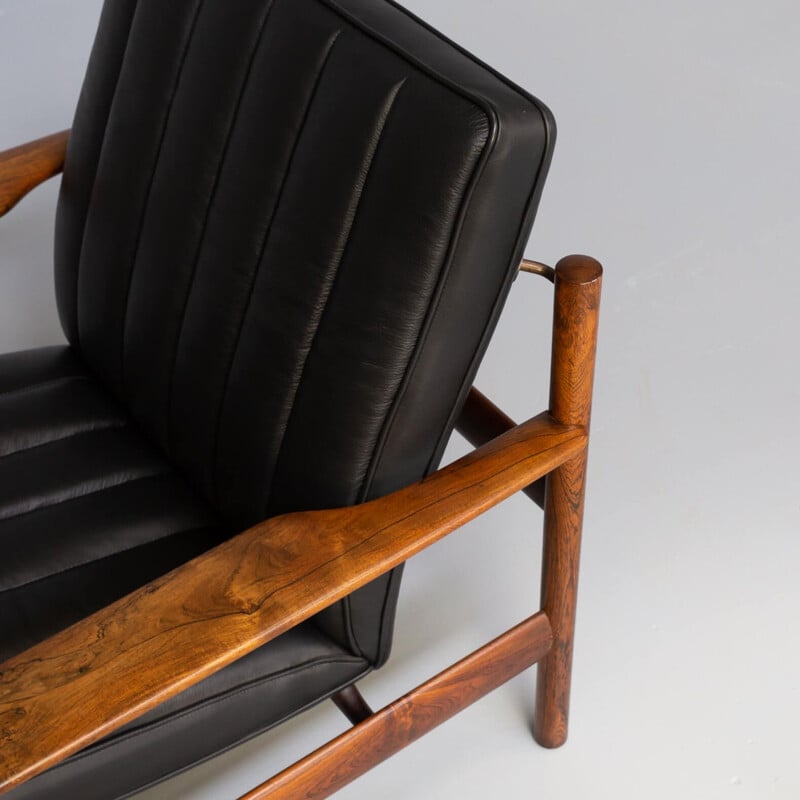 Paar vintage lounge stoelen model 1001 van Sven Ivar Dysthe voor Dokka Mobler, 1960