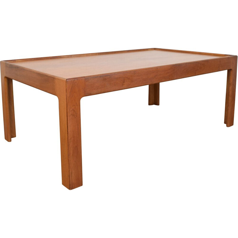 Mid century teak coffee table by Illum Wikkelsø, Denmark 1960s