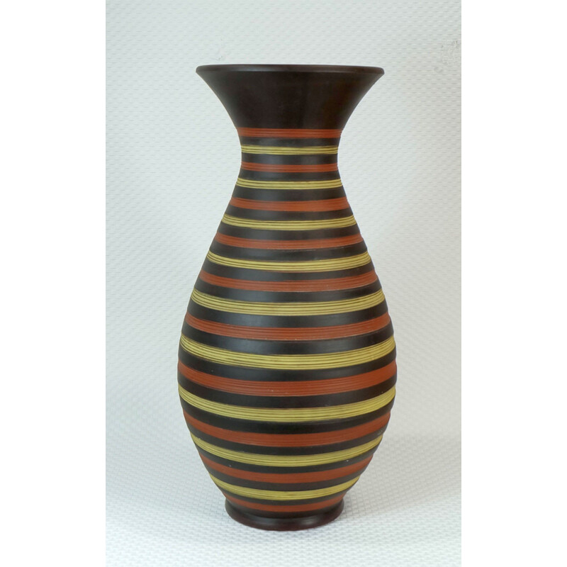 Akru Keramik "46-45" floorvase in ceramic - 1950s