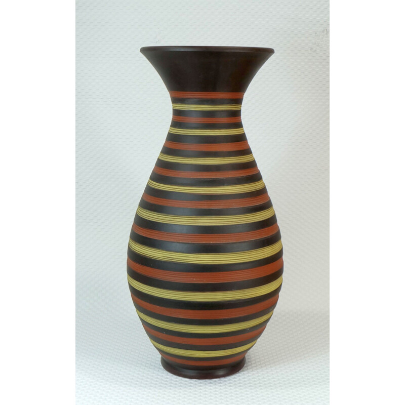 Grand vase "46-45" Akru Keramik en céramique - 1950